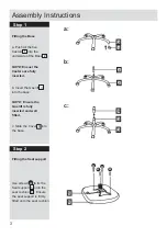 Предварительный просмотр 4 страницы Argos Wow 481/8401 Assembly Instructions