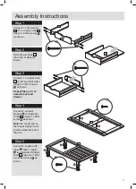 Preview for 5 page of Argos Wow Pine Kitchen Trolley 424/6963 Assembly Instructions Manual