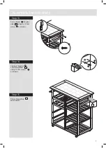 Preview for 9 page of Argos Wow Pine Kitchen Trolley 424/6963 Assembly Instructions Manual