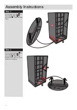 Предварительный просмотр 6 страницы Argos WOW RATTAN EFFECT MINI CORNER 6174954 Assembly Instructions Manual