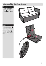 Предварительный просмотр 7 страницы Argos WOW RATTAN EFFECT MINI CORNER 6174954 Assembly Instructions Manual