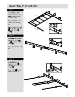 Предварительный просмотр 5 страницы Argos Yani 606/9234 Assembly Instructions Manual