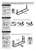 Предварительный просмотр 5 страницы Argos Zest 267/8454 Assembly Instructions Manual