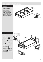 Предварительный просмотр 7 страницы Argos Zest 267/8454 Assembly Instructions Manual