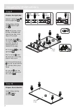 Предварительный просмотр 8 страницы Argos Zest 267/8454 Assembly Instructions Manual