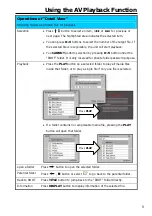 Preview for 13 page of Argosy HV256T User Manual