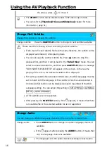 Preview for 20 page of Argosy HV256T User Manual