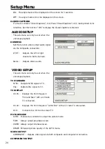 Preview for 28 page of Argosy HV256T User Manual