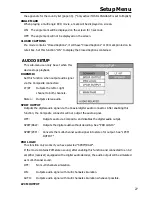 Preview for 31 page of Argosy HV675 User Manual