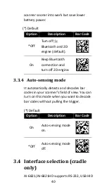 Preview for 50 page of Argox AI-6821 User Manual