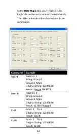 Preview for 102 page of Argox AI-6821 User Manual