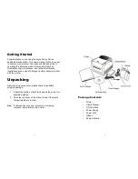 Предварительный просмотр 3 страницы Argox amigo series User Manual