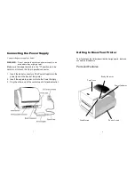 Предварительный просмотр 4 страницы Argox amigo series User Manual