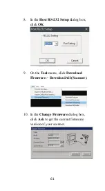 Предварительный просмотр 69 страницы Argox AR-3201 User Manual