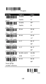 Предварительный просмотр 138 страницы Argox AR-3201 User Manual