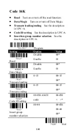 Предварительный просмотр 142 страницы Argox AR-3201 User Manual