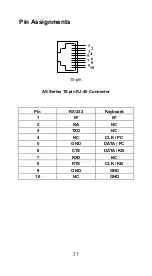 Preview for 57 page of Argox AS-8020 Manual