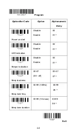 Preview for 64 page of Argox AS-8020 Manual