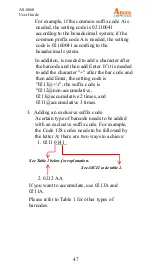 Предварительный просмотр 51 страницы Argox AS-8060 User Manual