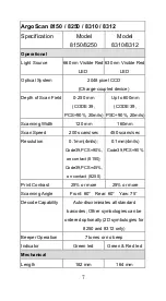 Предварительный просмотр 8 страницы Argox AS-8312 Manual