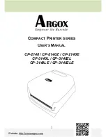 Предварительный просмотр 1 страницы Argox CP-2140Z User Manual