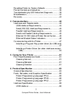 Предварительный просмотр 3 страницы Argox CP-2140Z User Manual