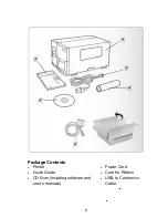 Предварительный просмотр 6 страницы Argox G Series User Manual