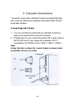 Предварительный просмотр 43 страницы Argox G Series User Manual