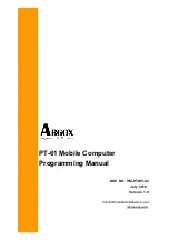 Argox PT-61 Programming Manual preview