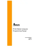 Argox PT-80 Programming Manual preview