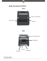 Preview for 8 page of Argox PT Quick Reference Manual