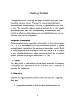 Preview for 5 page of Argox Xellent X-1000VL User Manual