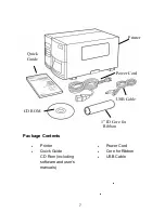 Preview for 7 page of Argox Xellent X-1000VL User Manual