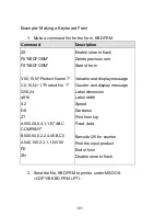 Preview for 101 page of Argox Xellent X-1000VL User Manual