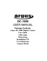 Preview for 1 page of Argus Argus DC-1088 User Manual