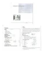 Предварительный просмотр 1 страницы Argus DC1512 Owner'S Manual