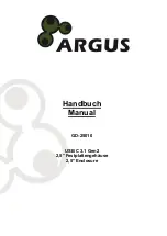 Argus GD-25010 Manual preview