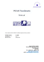 Предварительный просмотр 1 страницы Argus PiCUS TreeQinetic Manual