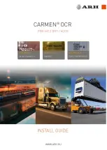 ARH CARMEN OCR Install Manual предпросмотр