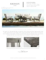 Preview for 3 page of ARHAUS ADONES 70ADONES42RD Assembly Manual