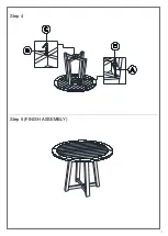 Preview for 12 page of ARHAUS ADONES 70ADONES42RD Assembly Manual