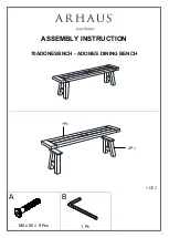 Preview for 15 page of ARHAUS ADONES 70ADONES42RD Assembly Manual