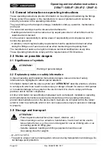 Preview for 2 page of ARI-Armaturen BR 012 ZESA Operating And Installation Instruction