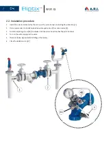 Preview for 8 page of ARI Eliptix W-31 Series Installation, Operating, Maintenance