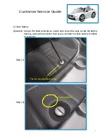 Предварительный просмотр 3 страницы Aria Child 6V BMW i8 (5F62632) Service Manual