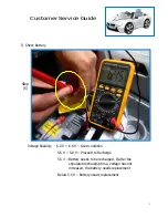 Предварительный просмотр 5 страницы Aria Child 6V BMW i8 (5F62632) Service Manual