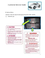 Предварительный просмотр 29 страницы Aria Child 6V BMW i8 (5F62632) Service Manual