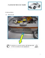 Предварительный просмотр 31 страницы Aria Child 6V BMW i8 (5F62632) Service Manual