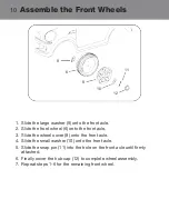 Предварительный просмотр 10 страницы Aria Child W446AC-Y Mini Cooper S Owner'S Manual And Assembly Instructions