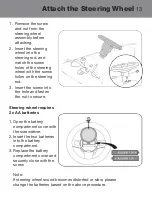 Предварительный просмотр 13 страницы Aria Child W446AC-Y Mini Cooper S Owner'S Manual And Assembly Instructions